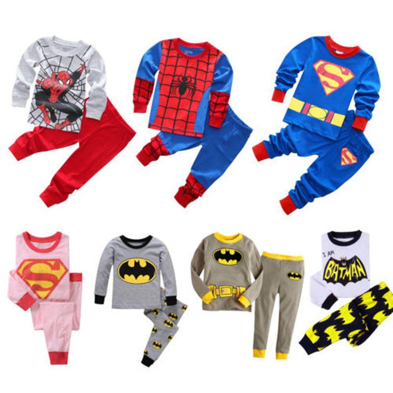 Luxurious Kids Superhero Spiderman Costume Set Baby Boy Girl Toddler Fancy Dress Outfits