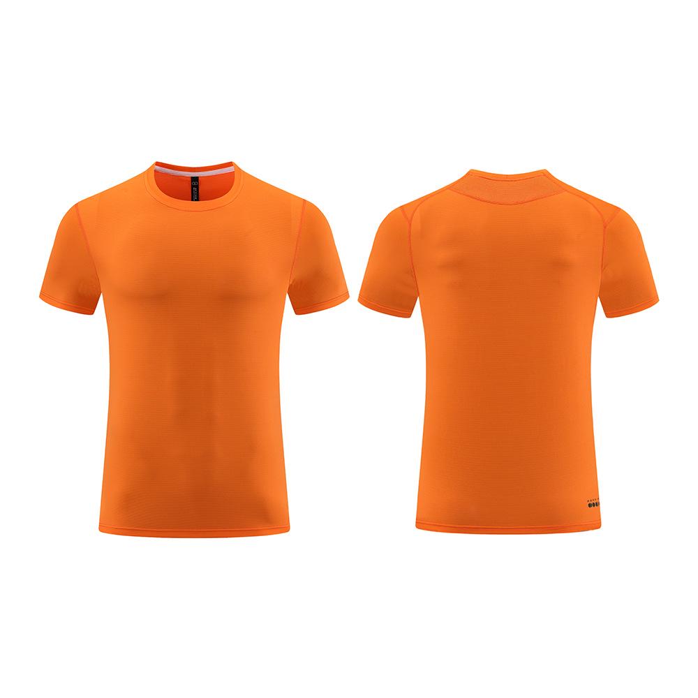 Quick-Dry Men's Short-Sleeve Summer Sports T-Shirt - Breathable, Lightweight, Crew Neck for Outdoor Casual Running