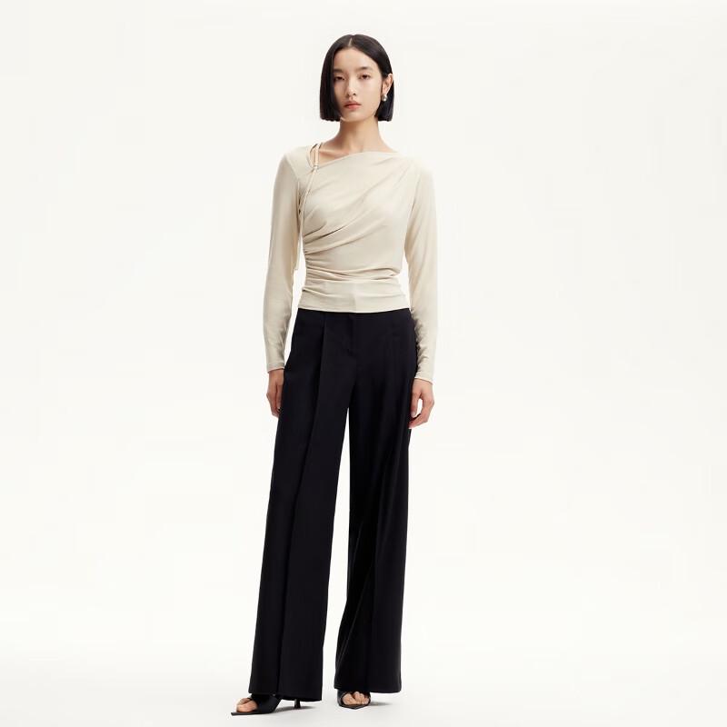 

VEROMODA Женские плиссированные брюки прямого кроя M