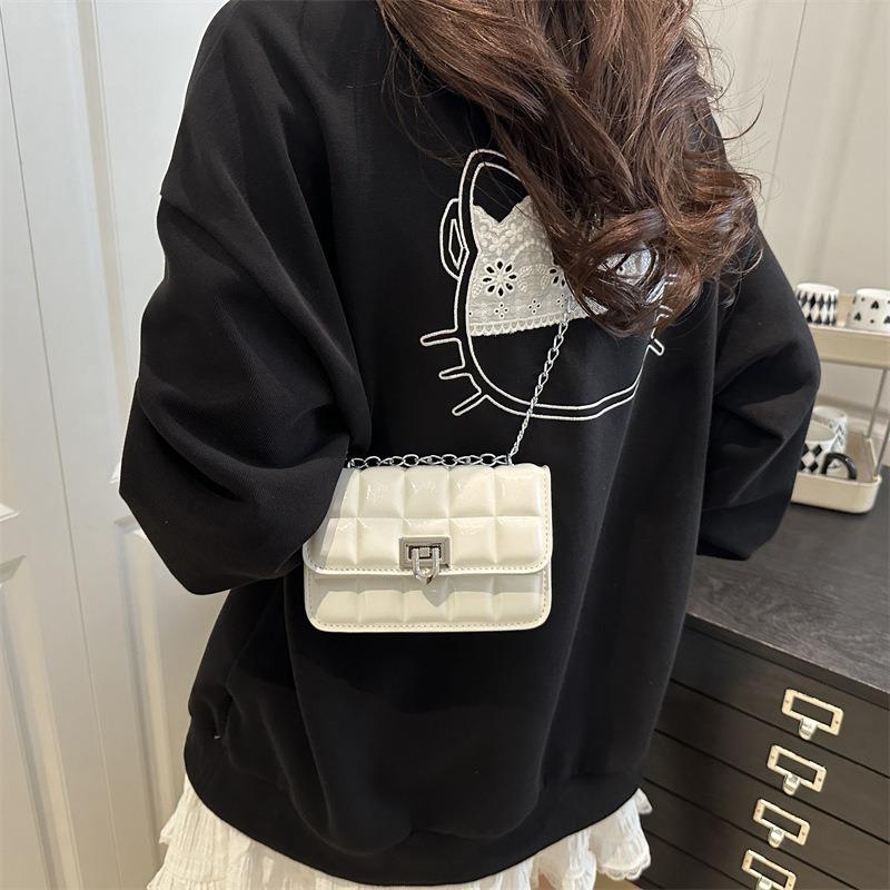 Premium Texture New Summer Versatile Chain Messenger Bag Small Square Bag Fashionable Popular Shoulder Bag Women