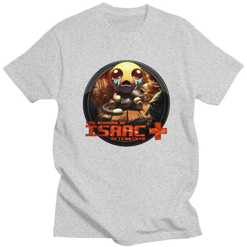 Custom Fashion The Binding Of Isaac T Shirts Men ShortSleeve Tshirts Streetwear Tee Tops Oversized Tshirts Gift