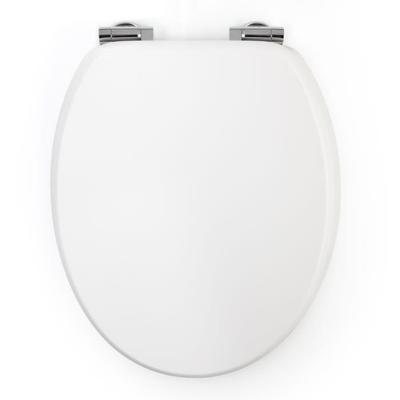 Abattant WC - DESIGN - Frein De Chute Magnétique - Blanc