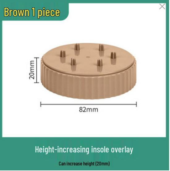 Adjustable Anti-Slip Table Leg Heightening Pads for Furniture, Coffee Tables, and Washing Machines