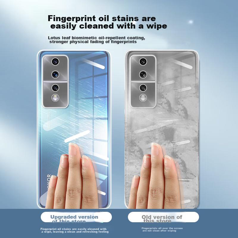 Phone Case for Honor 80GT, for Huawei Honor 80GT, Full Lens Protection, Simple Skin-Friendly Transparent Soft, Fingerprint-Resistant Back Cover