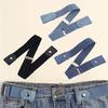 Women’s Adjustable Invisible Waist Cinching Belt Elastics Cloth Strap For Pants Comfortable Secure Fit