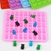 Large Bear Gummy Mold  New Big Silicone Candy Chocolate Cookies Mould Cartoon Ice Cube Tray Cake Decoration Tools Wax Melts
