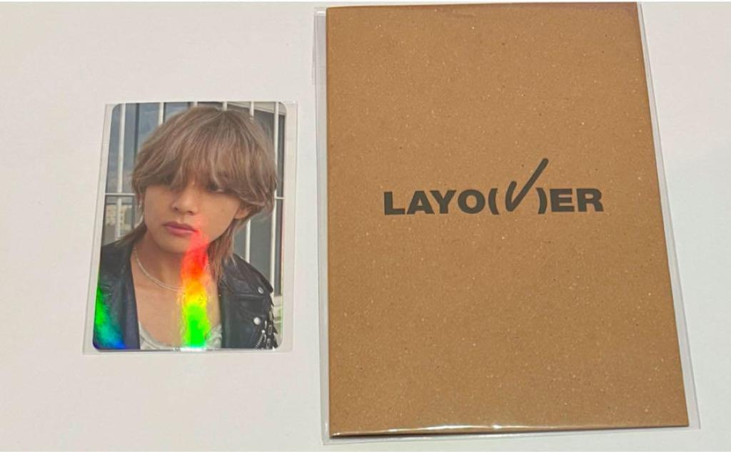 [USED] BTS V Taehyung Layover Album JPFC Bonus Trading Card