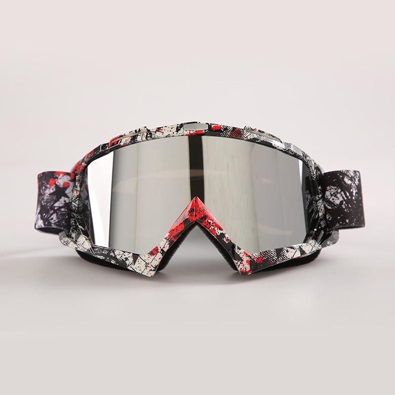 Fahrradbrille Anti-Beschlag und winddicht Sandbrille Jungen und Mädchen Outdoor-Skibrille