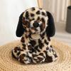 Spotted Dalmatian Plush Toy 25cm Super Soft Stuffed Dog Huggable Sitting Pose Cuddly Dog Plushie Gift for Girls Boys