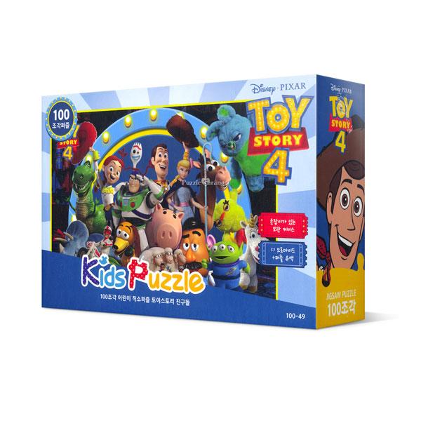 

История игрушек 4 друга 100PCS Jigsaw Puzzle