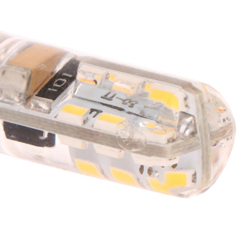 1Pc G4 Led Bulb 1.5W Ac220V Chandelier Light 3014Smd Saving Mini Silicone Lamp 360Beam Angle Halogen Light Spotlight