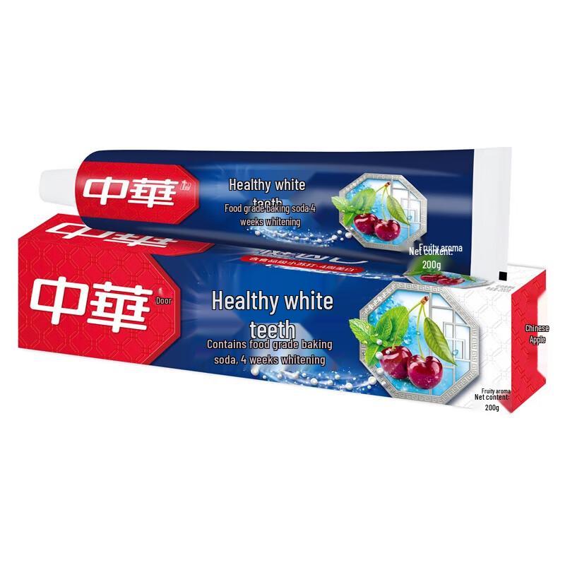 

Zhonghua Healthy White Fruity Flavor Toothpaste 200g