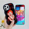 Aurora Aksnes Wavy Edge TPU Handyhülle für iPhone 17 16 15 14 13 12 11 Air Pro Max Plus Bunte Hülle