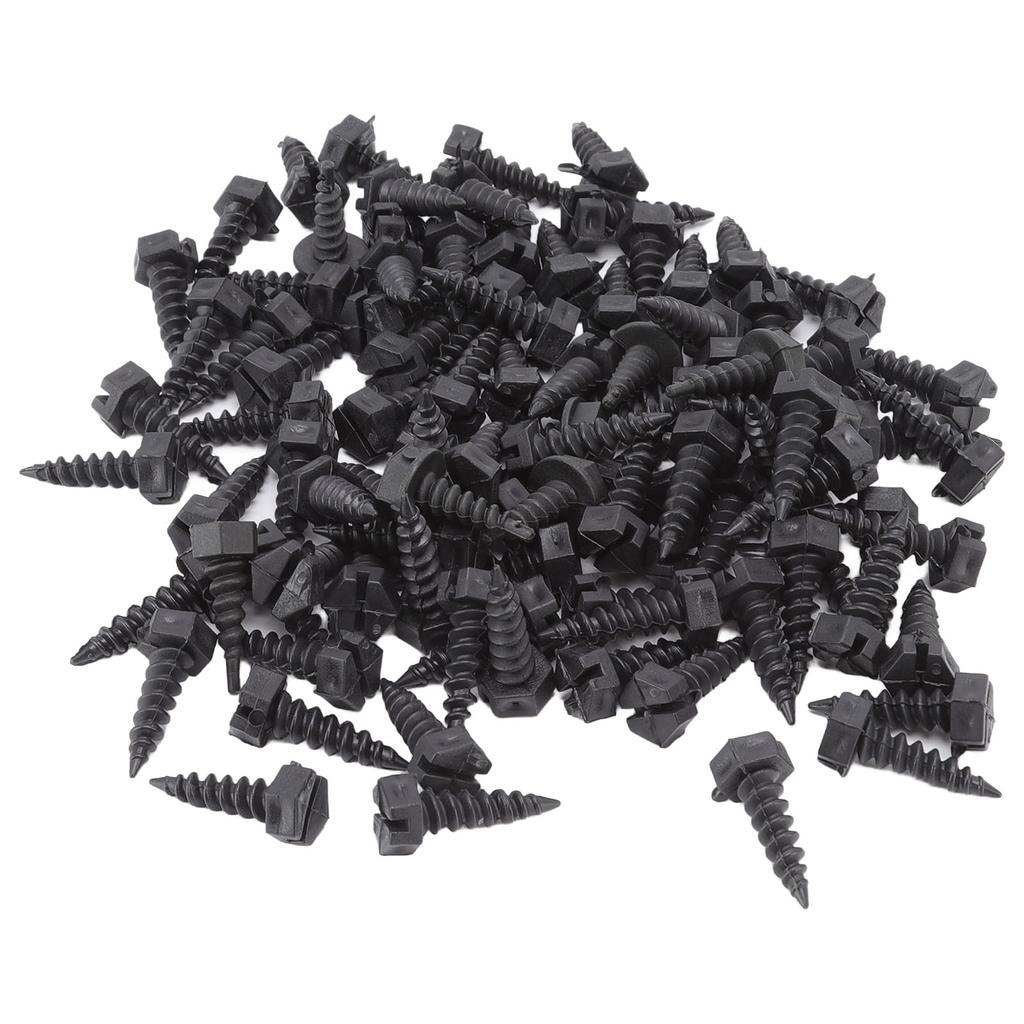 100 buc Container pentru creșterea rădăcinilor plantelor Șuruburi de fixare Ghivece de pepinieră din plastic Șurub Consumabile de grădină pentru