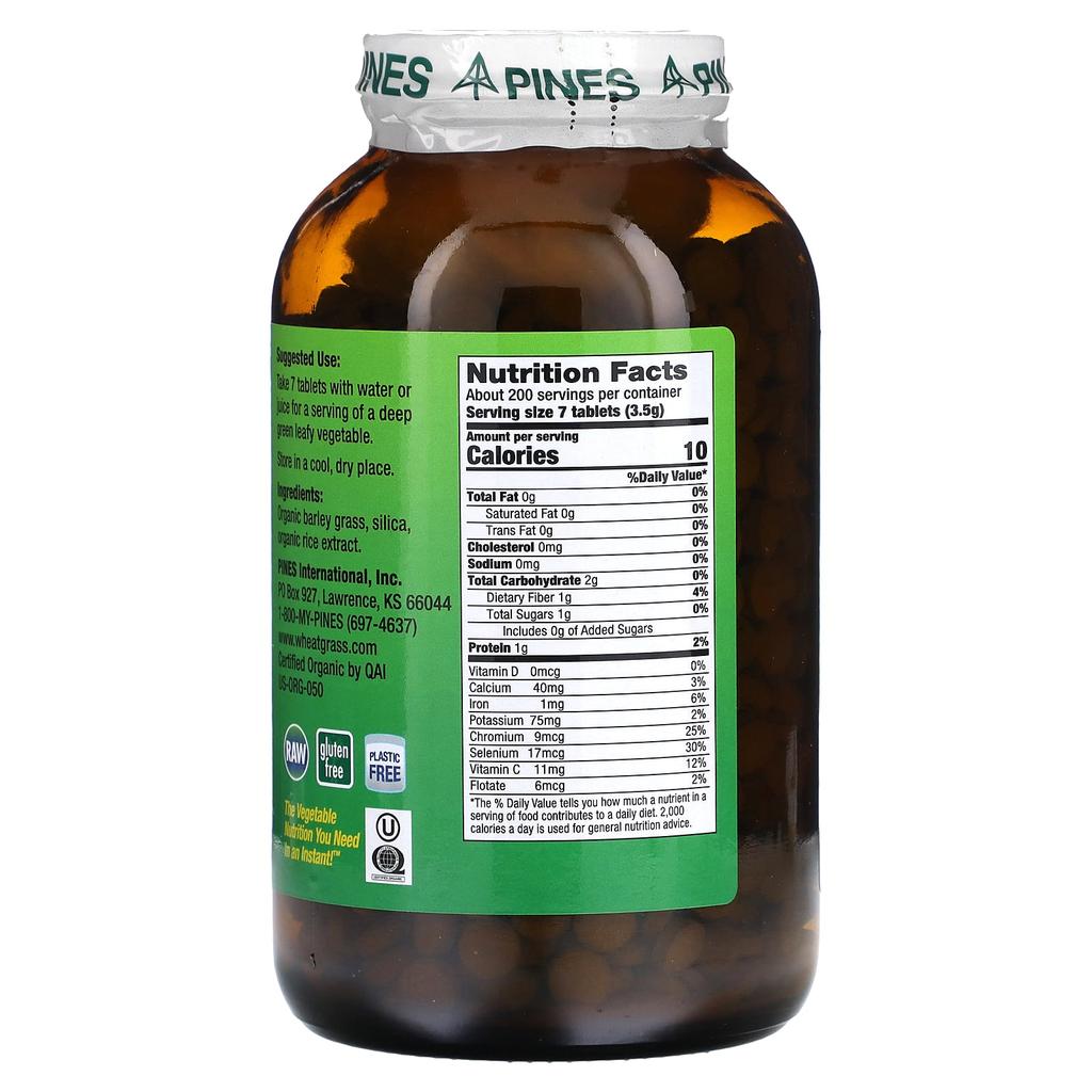 Barley sprouts, 1,400 tablets