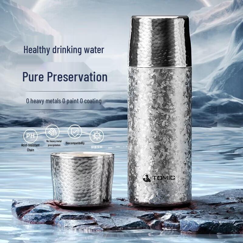 TOMIC Pure Titanium Tea Cup