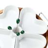 4 Compartment Divided Serving Platter Appetizer Tray Chips And Dip for