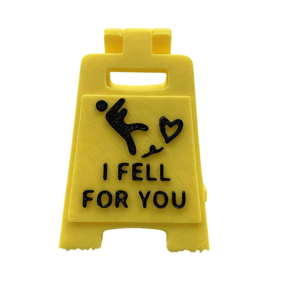 Desktop Ornament Falling In Love Signboard Mini Size Desktop Decor Love Letter  Couples Gift