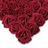 PE Foam Roses Artificial Flowers Wedding Bride Bouquet Table Vase Decor DIY Gift Box Wreath Home Outdoor Garden Party Hot Sale