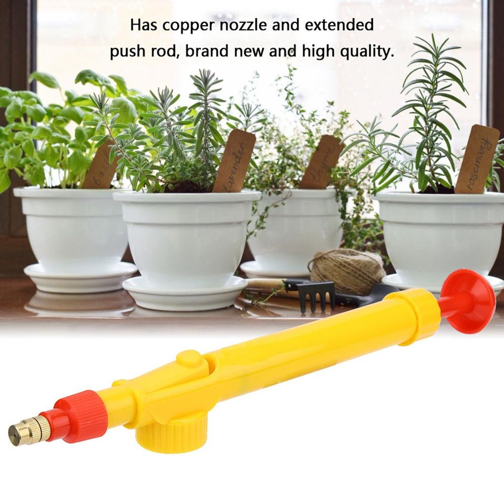 Hot Sale Metal Nozzle Water Gun Garden Pump Spray Bottle Trolley Manual Sprayer
