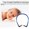 Ergonomic Head Band Detachable Earplugs Noise Blocking For Office Travel Washable TPE Earplug for Daily Use 4PCS