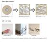 Self-adhesive Decorative 3D Wall Panels PVC 3D Wall Tiles New Wallpaper