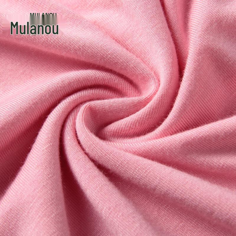 Women's Modal Yoga Set: Short Sleeve Top & Ruffle Hem Skirt with Chest Pad.