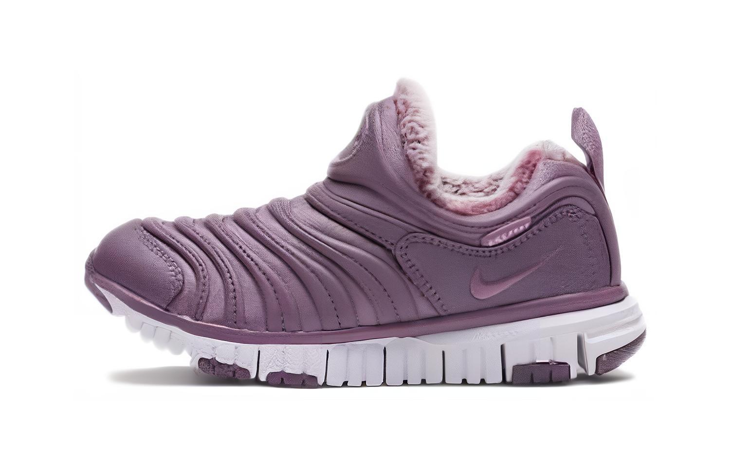 

Nike Dynamo Free SE Slip Resistant Cushioning Low top Athletic Shoes Purple Children Aged 3 7 Years Old AA7216-501 33.5