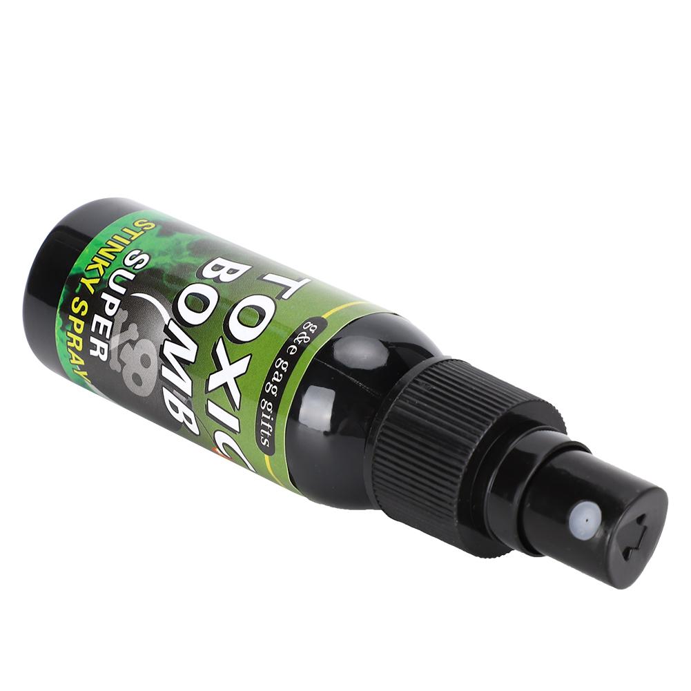 Halloween Prank Joke Toys Fart Odor Smelly Spray Bottle Props Gifts For Children KidGreen and Black