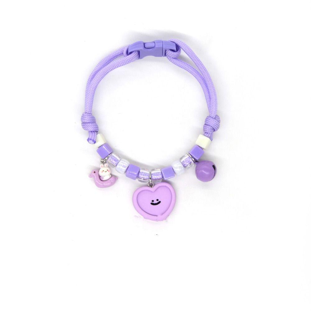 

Cartoon Cartoon Small Pendant Adjustable Pet Cat Dog Necklace New Puppy Neck Ornament Accessories помаранчевий