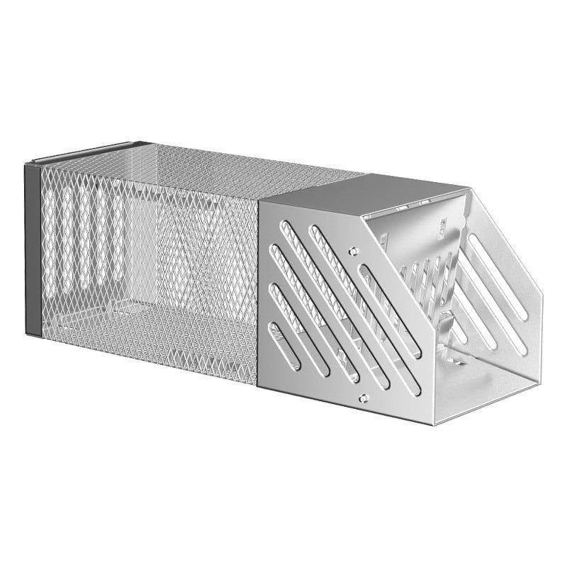 

Однодверная непрерывная крысоловка для помещений и улицы, ловушка для мышей, мышеловка, металлическая многоразовая клетка для мыши и крысы