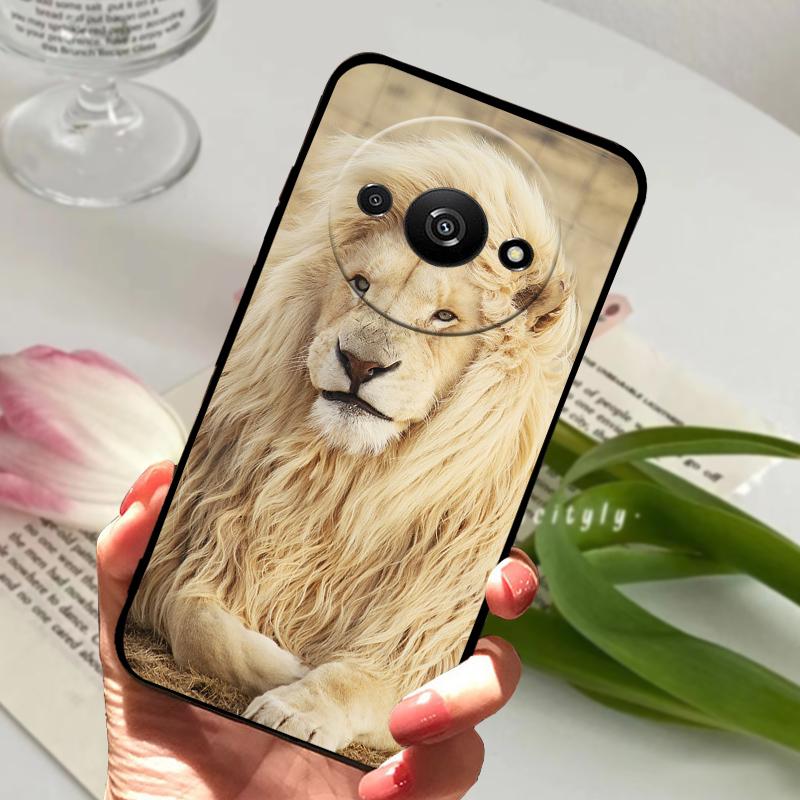 Für Redmi A3 Hülle 23129RN51X Mode Weiches TPU Silikon Handy Schutzhülle Für Xiaomi Redmi A 3 Pro Fundas A3x Stoßfänger Schalen