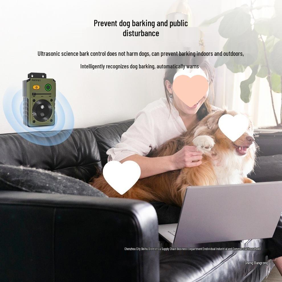 Anti-Barking Ultrasonic Dog Trainer and Repellent