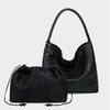 Small child and mother handbag handwoven bag commuter underarm bag simple and fashionable shoulder bag women