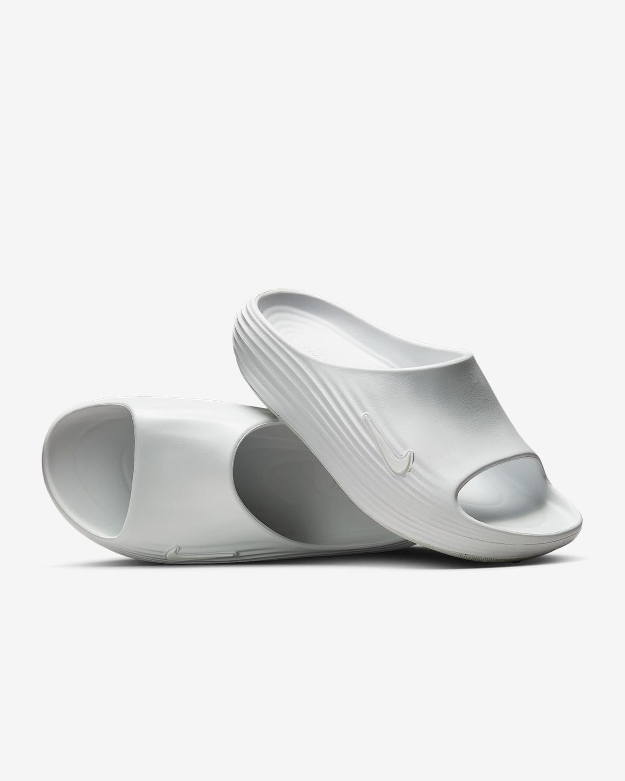 HV4479-100 Nike ReactX Rejuven8 Slide Triple White (Men s) 10