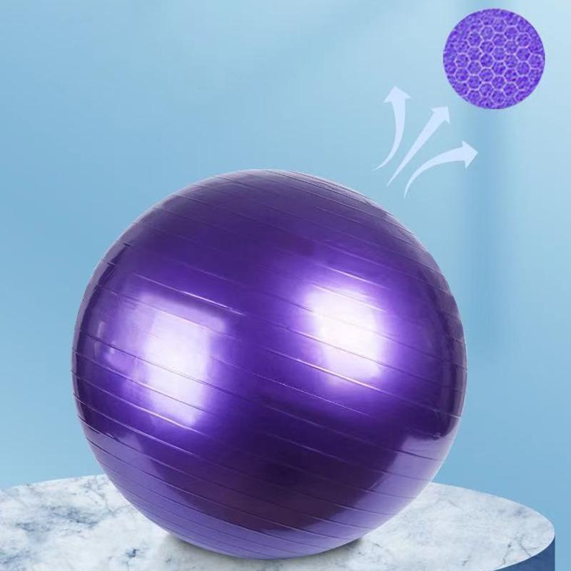 Diameter 45Cm Pvc Fitness Balls Yoga Ball Balance Stability Thickened Explosion-Proof Exercise Home Gym Pilates Equipment
