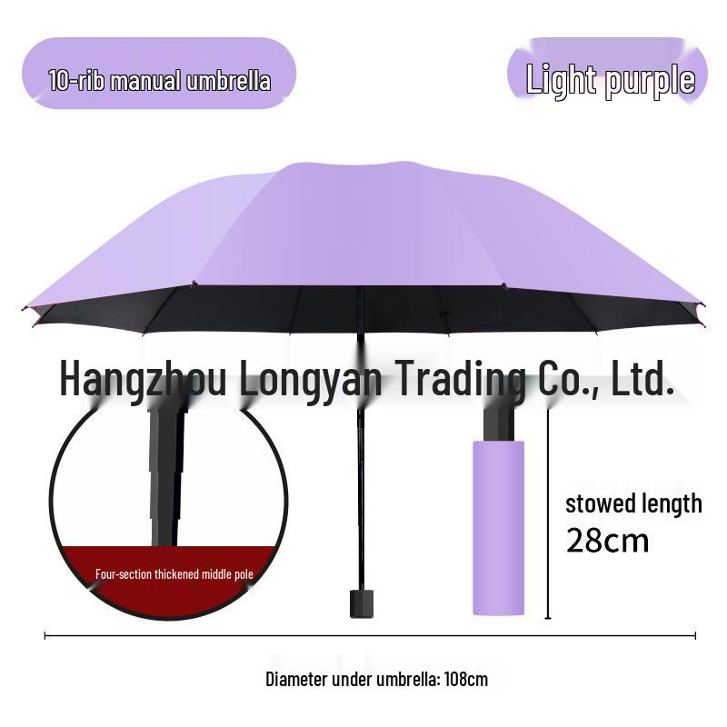 Custom Logo Foldable Sun and Rain Umbrella – Ideal for Corporate Promotions