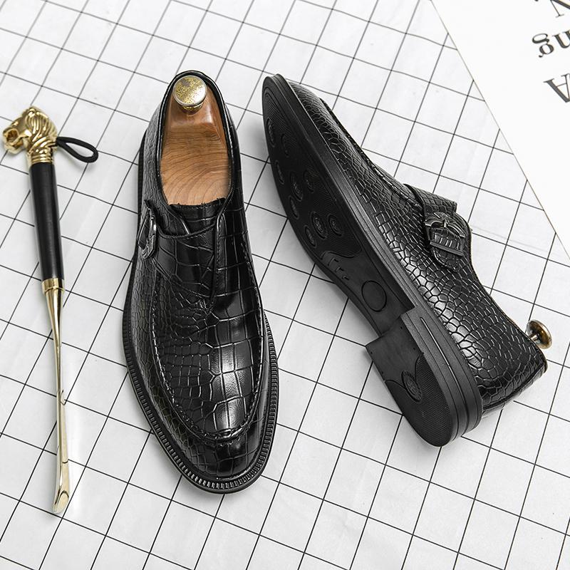 

Новые мужские лоферы для бизнеса, черные и коричневые, мужская повседневная удобная и модная обувь с острым носком, социальная обувь, размеры 38-46 46 чёрный