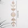 1pc-Unique Art of Wall Hanging Sun Moon Tooth Wooden Products Decoration Nordic Simple Wall Decoration Creative Home Decoration