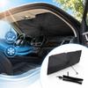 Large Car Sunshade Umbrella Foldable Silver Coated Heat Insulation UV Protection Windproof Auto Window Cover