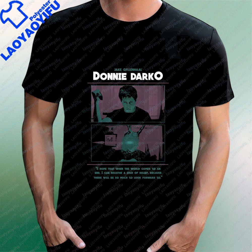 Donnie Darko Summer Trend Urban Casual ShortSleeved Unisexs and WoUnisexs Universal Pattern LargeSized Comfortable TShirt