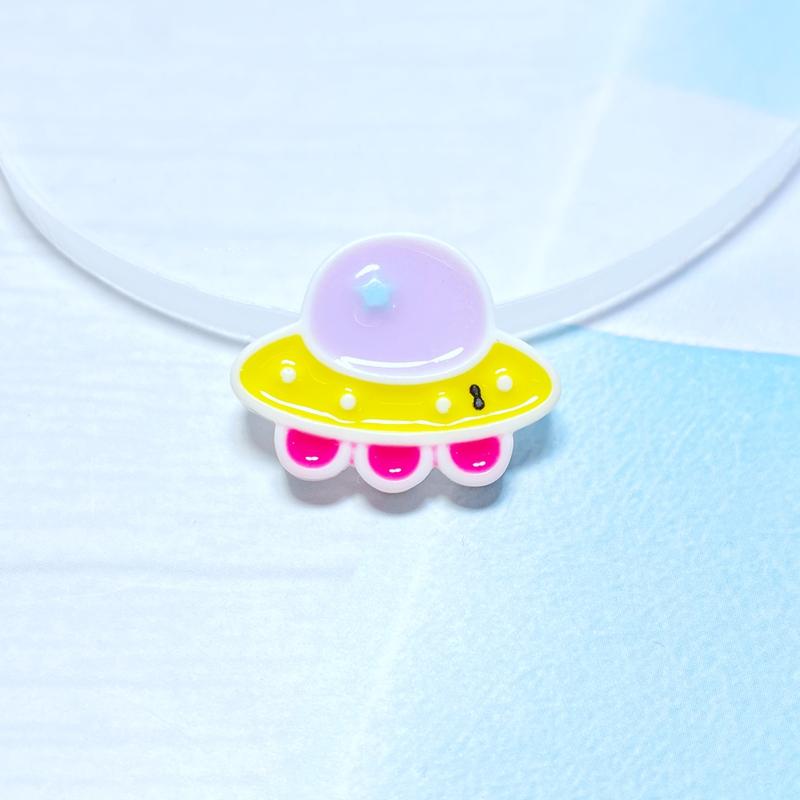 10Pcs New Cute Mini Space Series Flat Back Resin Cabochons Scrapbooking DIY Jewelry Craft Decoration Accessories