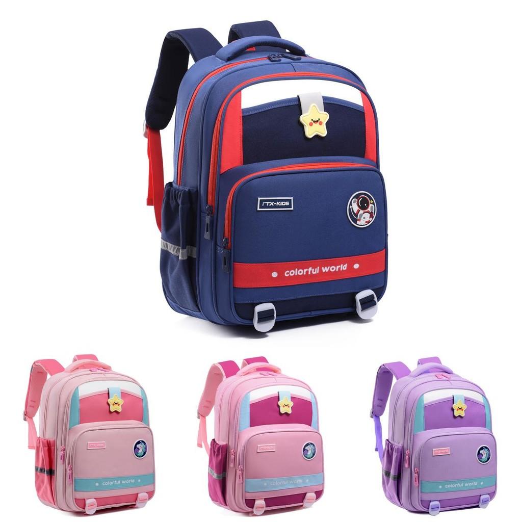 Stylish 2024 New Trendy Primary School Backpack With Colorful Design Lightweight And Breathable