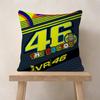 VValentino Moto Gp RRossi 46  Decorative Room Aesthetics Pillow Case Home Decor Bedroom Sofa Bed Couch Pillow Cover 45x45