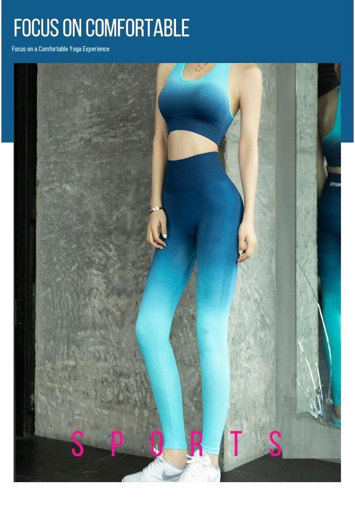 Hohe Taille Yoga-Hose - Damen Sommer Hüfthebend, Bunte Lauf- & Trainingsleggings