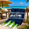 Asciugamano da Spiaggia Spirito di Squadra Seahawks, Asciugatura Rapida, Facile da Curare, Adatto Sia per il Fitness che per le Vacanze al Mare, Essenziale Sportivo