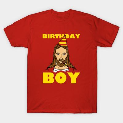 Jesus Christmas Xmas Secret Santa Funny Fume Movie Novelty Gift T Shirt