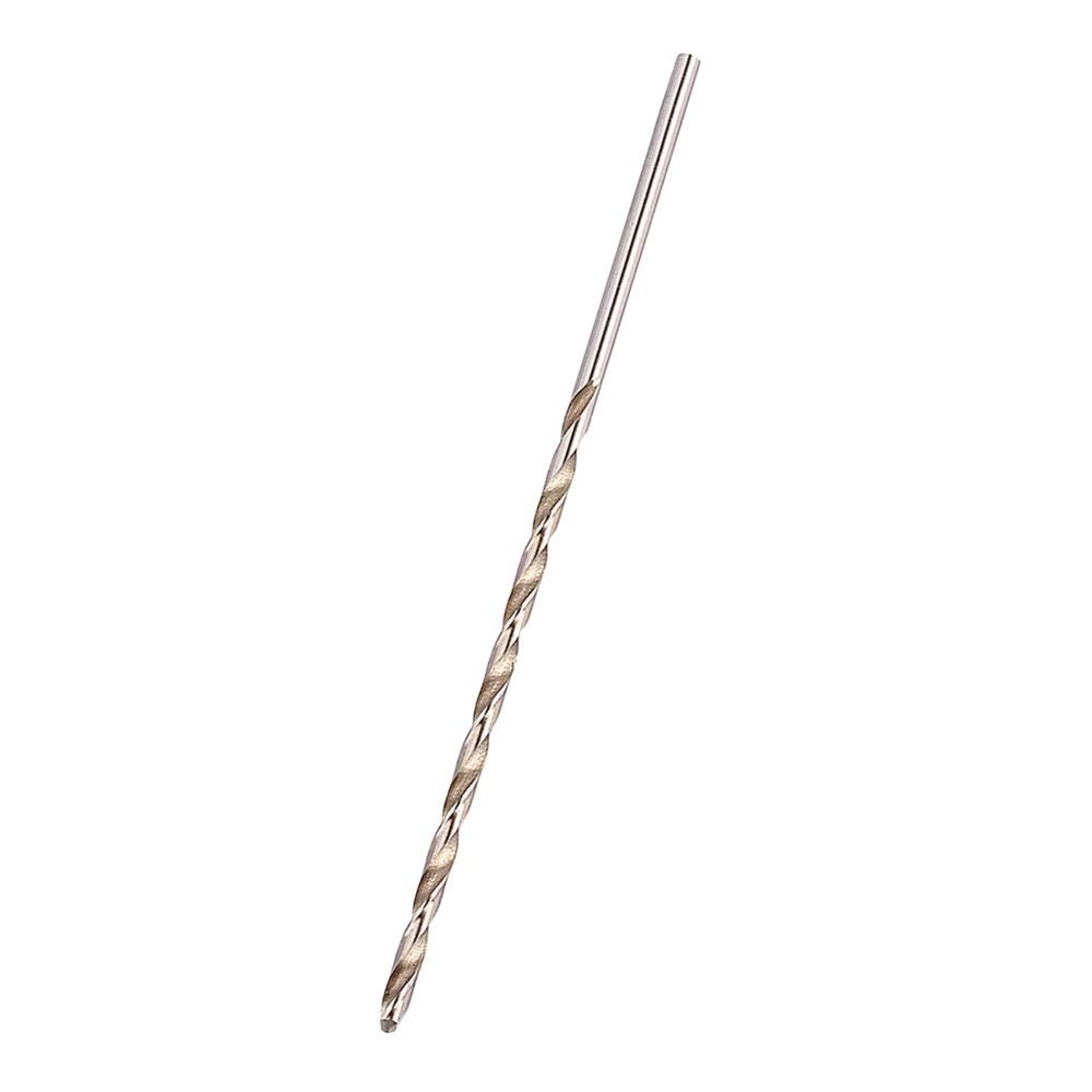 2pcs 160mm Length Twist Drill Bit 3mm Diameter Straight Shank Drill Bit For Hardened Metal
