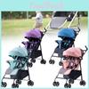 Stijlvolle Draagbare Kinderwagen Met Comfortabele Liggende Positie En Eenvoudige Eénhandige Opvouwfunctie