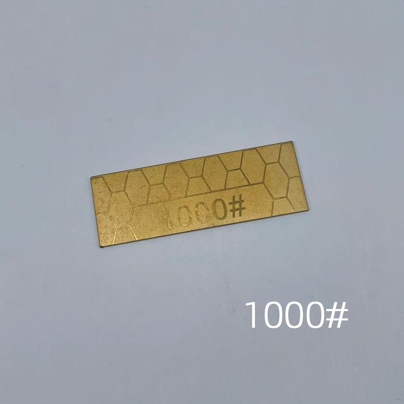 

MINI Diamond Knife Sharpener 75mm Girt 240-1000# No Base Kitchen Sharpening Stone Woodwork Grinding System As Shown